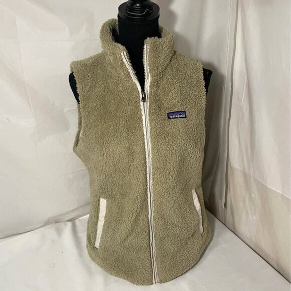 Patagonia Los Gatos Fleece Vest women’s size large - Picture 2 of 5